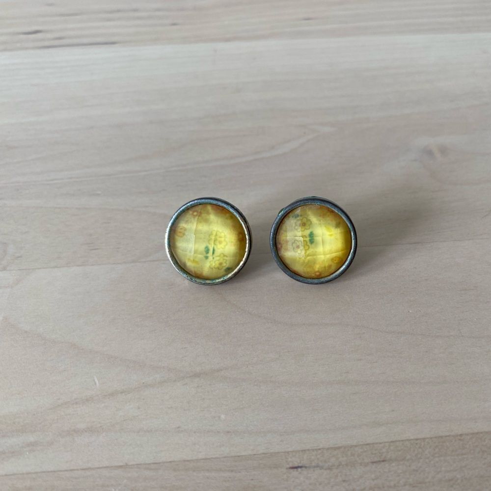 Vintage Floral Cottagecore Earrings